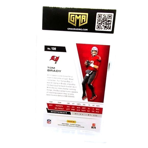 2010 PLAYOFF TOM BRADY #130 GMA 9 - Picture 4 of 8